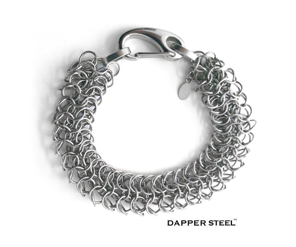 Dapper Steel Stainless Steel Bracelet Uptown