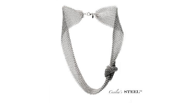 Cecilia's Steel Stand Out Necklace