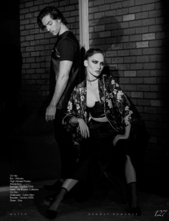 Photographer: Mario Barberio
Instagram: @mariobarberiophotos
Makeup: Joseph Paul
Instagram: @josephpaulmakeup
Hair: Lucy Gejeyan
Instagram: @lucy_gedjeyan
Wardrobe Stylist: Madison Dixon
Instagram: @madisontdixon
Models: Desiree Kaddatz & Nick Bracewell
Model Agency: State Mgmt
Instagram: @statemgmt
On Her:
Bra: Warners
High Waisted Panties: Maidenform
Necklace, Bracelet and Earrings: Cecilia's STEEL
Heels: De Blossom Collection
On Him:
Underwear: Calvin Klein
Shoes: Zara