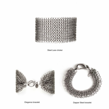 Cecilia's Steel Designs Choker bracelets